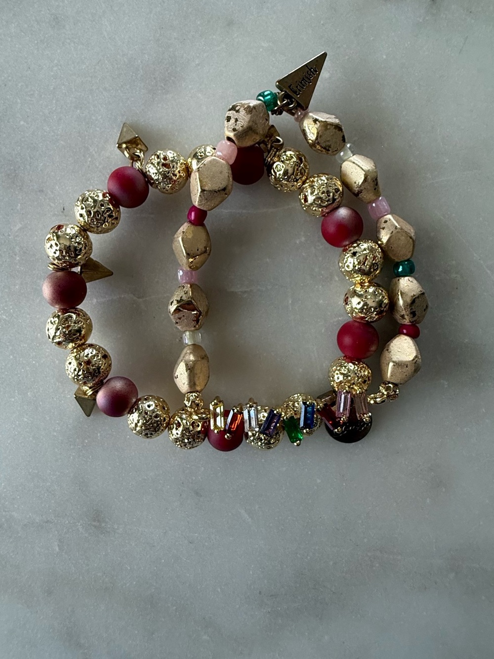2 Erimish Gold Bracelets New
